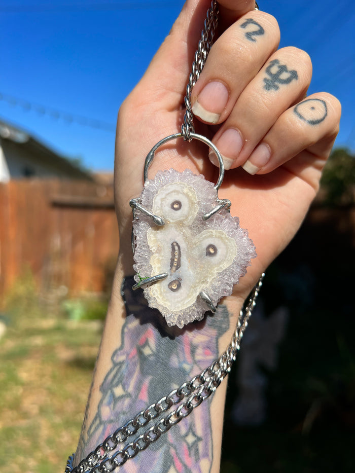Amethyst Stalactite Amulet No.2