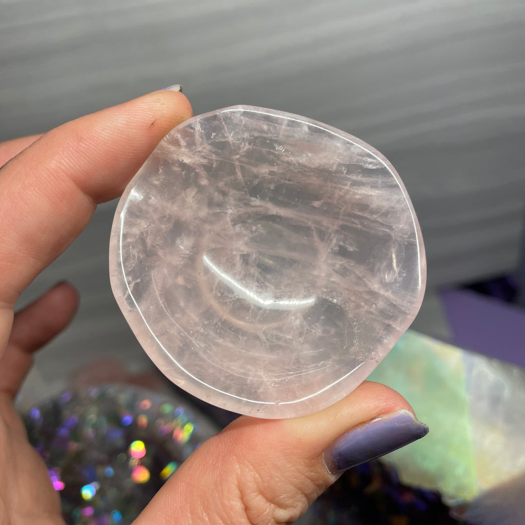 Rose Quartz Fairy Bowl