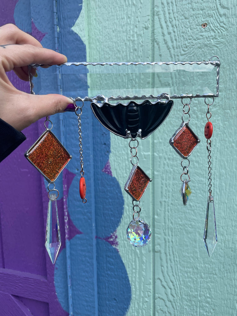 Halloween Window Sun Catcher - It’s Freakin Bats