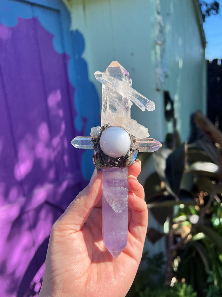 Building a Relationship with Self Crystal Sword Spiritual Tool