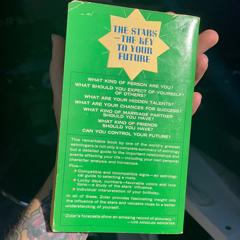 It’s all in the Stars- retro zodiac book