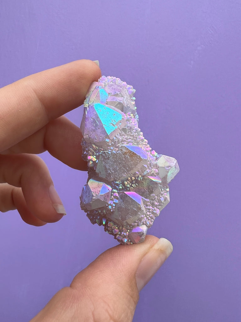 Aura Spirit Quartz cluster no.2