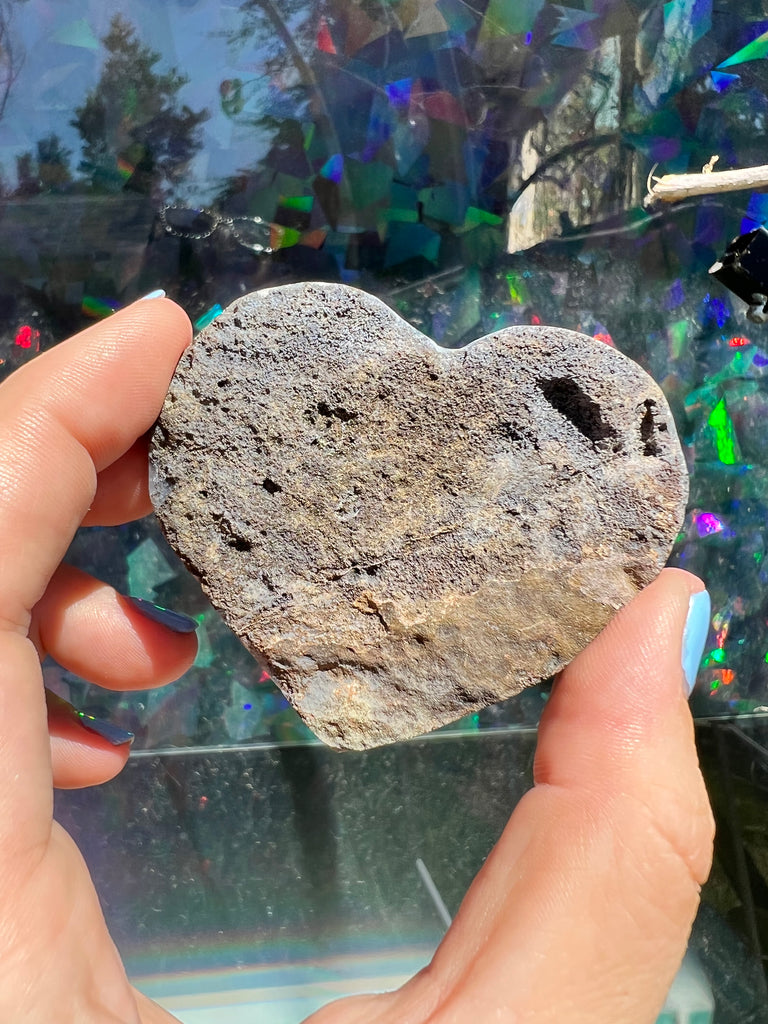 Aura Amethyst Heart no.3