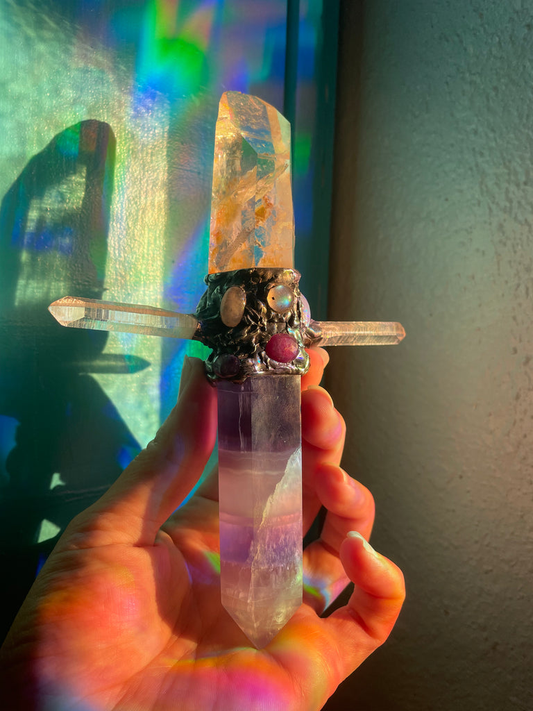 The Wise One wand [crystal spiritual tool]