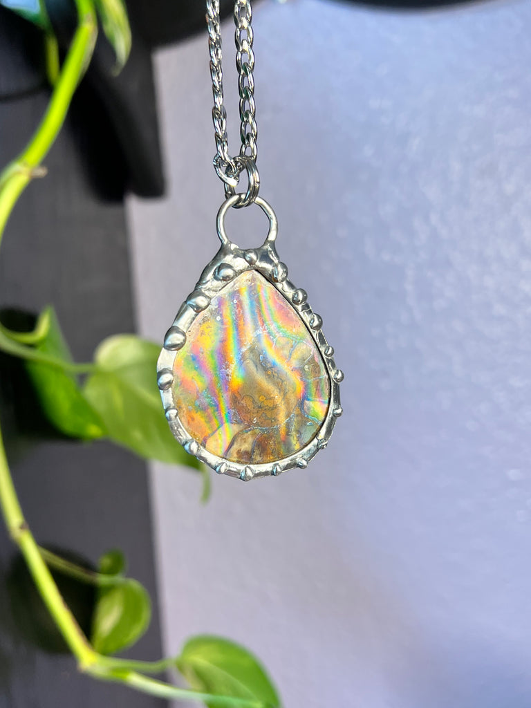 Holographic Ammonite amulet no.2