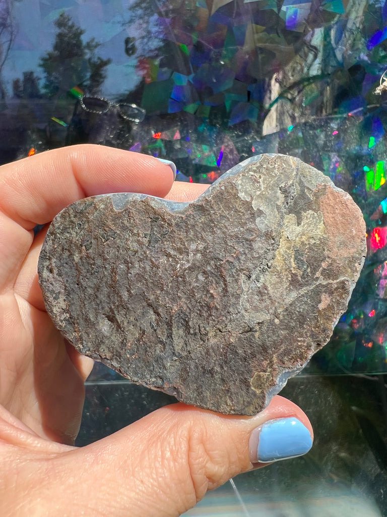 Aura Amethyst Heart no.1
