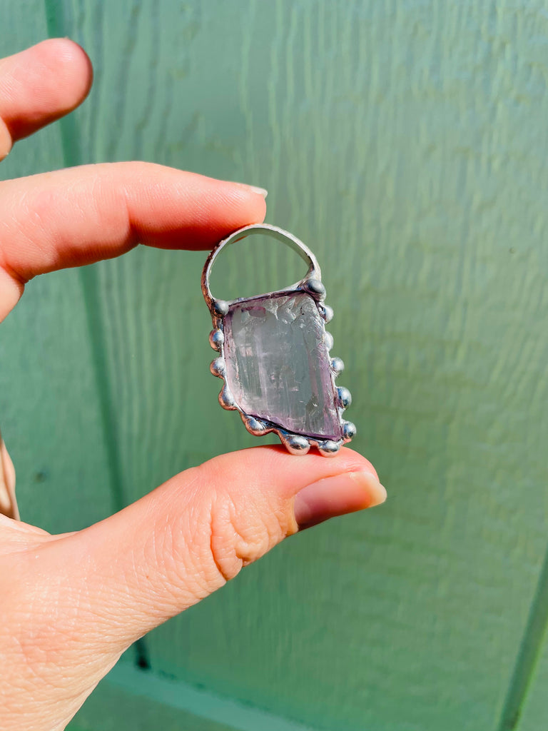 Kunzite Pendant no.3, The Heart Activator