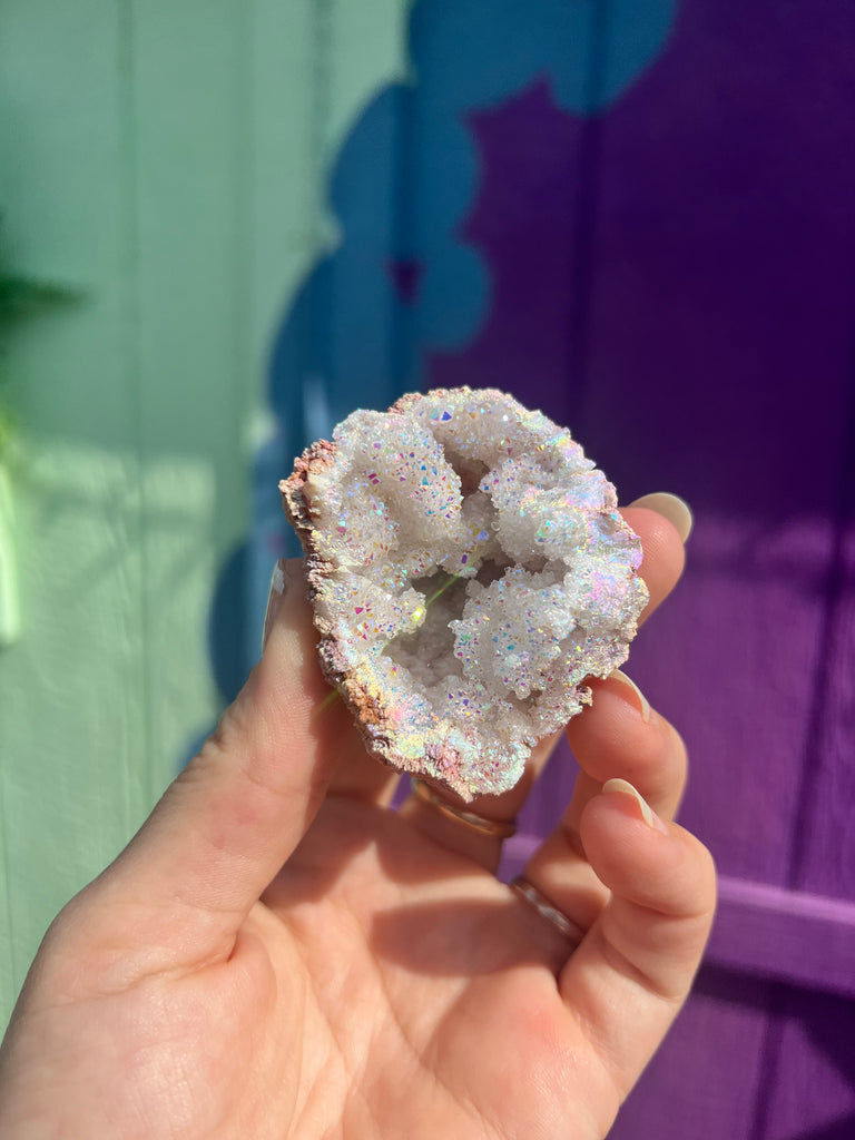 Aura Quartz Geode no.6