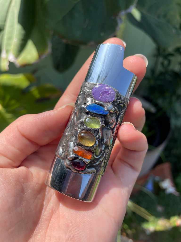 Rainbow Chakra Stack Fire Case no.1