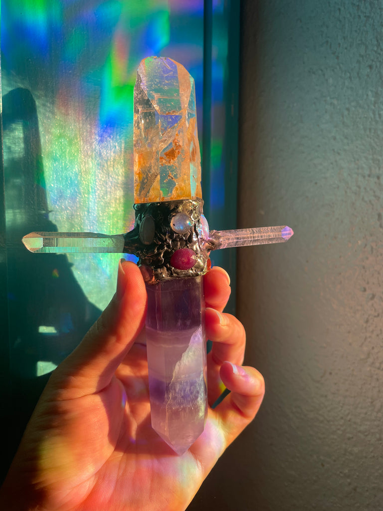 The Wise One wand [crystal spiritual tool]