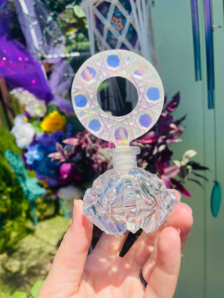 Aurafied Vintage glass Perfume Bottle no.3