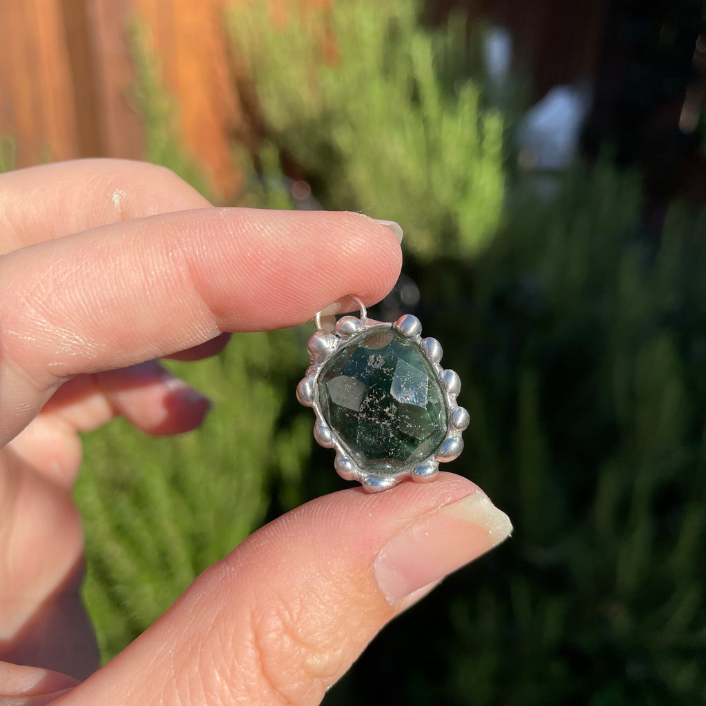 Green Tourmaline pendant