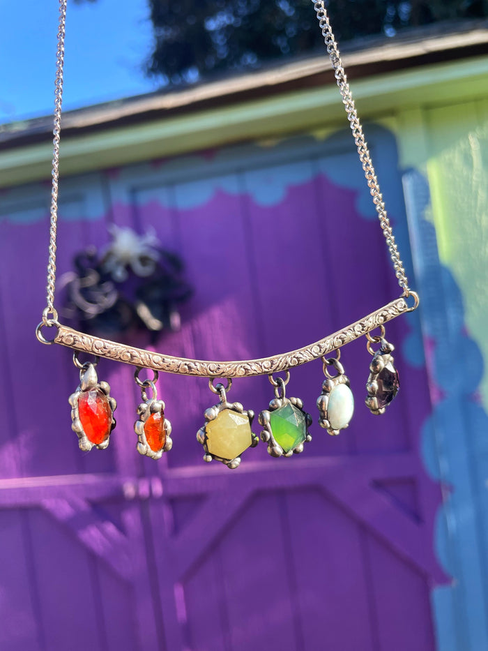 Rainbow Crystal Collector Crystal Choker