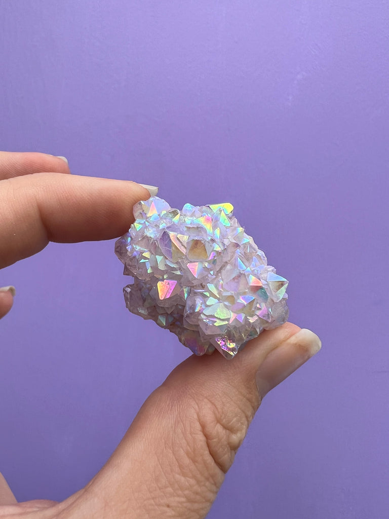 Aura Spirit Quartz cluster no.3