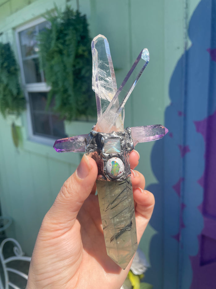 The Channeling Healer Crystal Spiritual Tool
