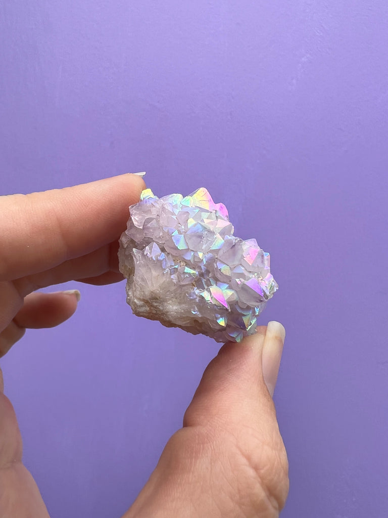Aura Spirit Quartz cluster no.3