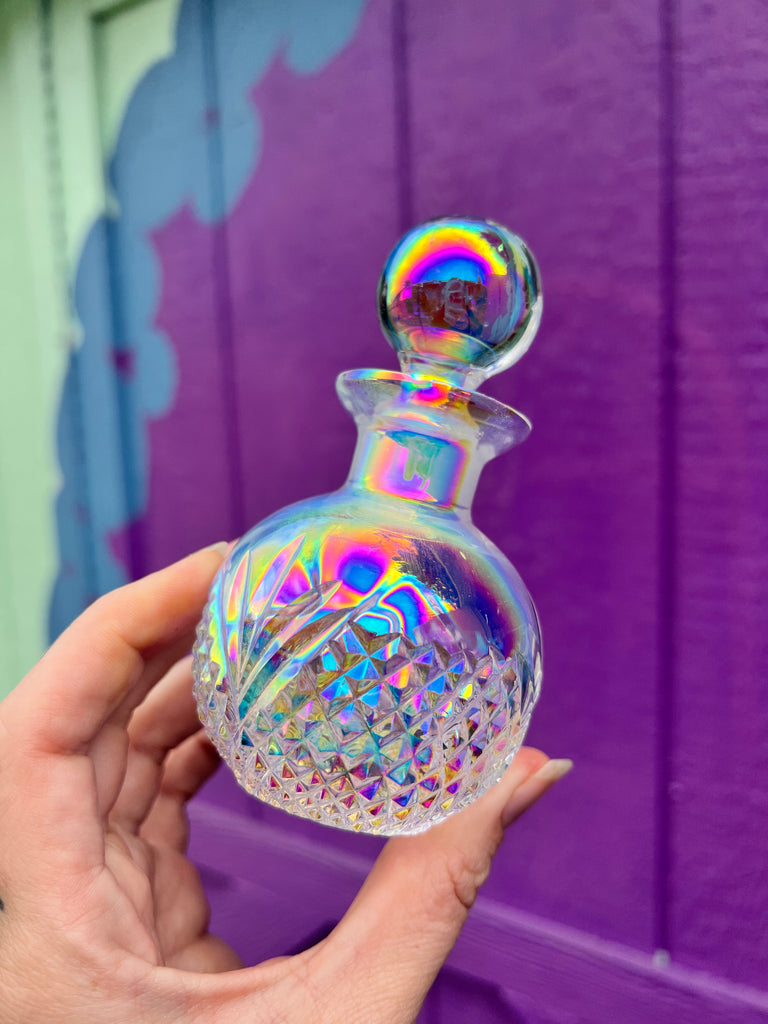 Aurafied Vintage glass Perfume Bottle