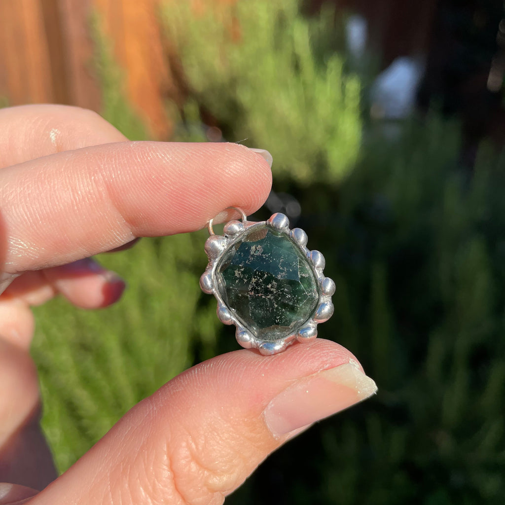 Green Tourmaline pendant