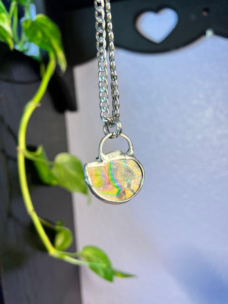 Holographic Ammonite amulet no.10