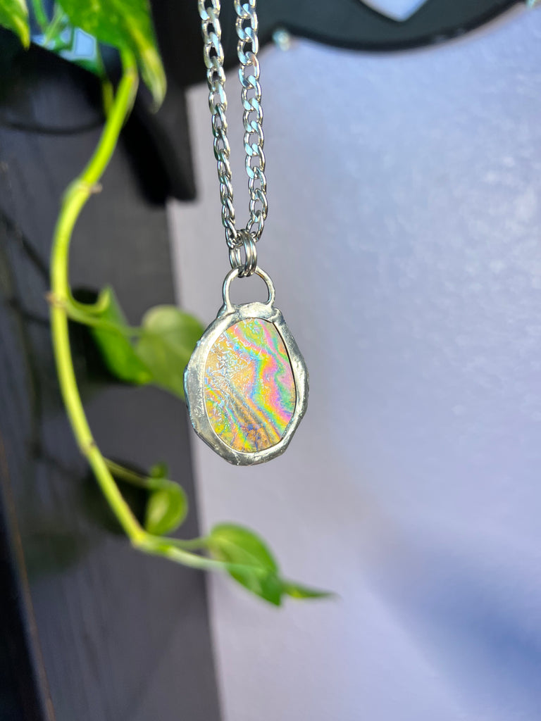 Holographic Ammonite amulet no.4