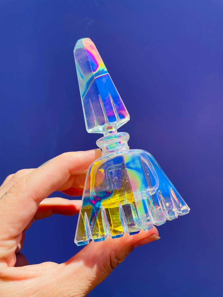 Aurafied Vintage glass Perfume Bottle no.6