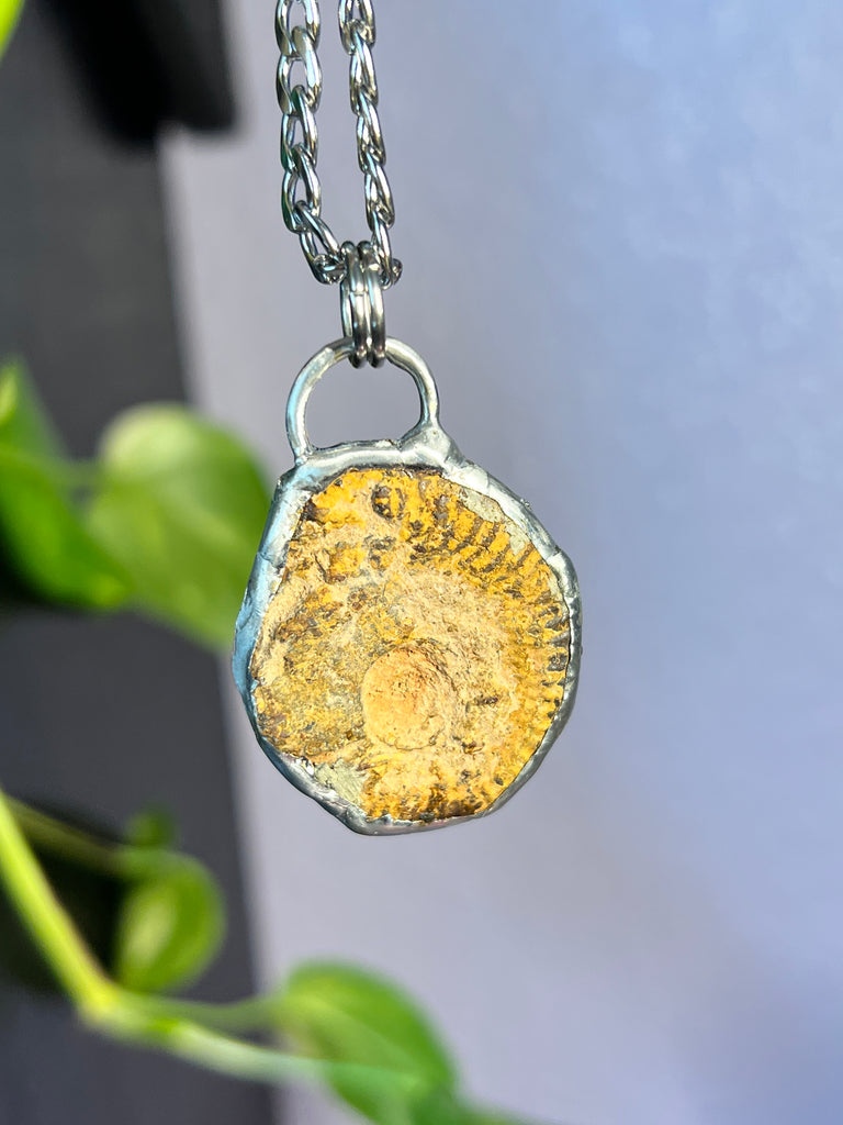 Holographic Ammonite amulet no.4