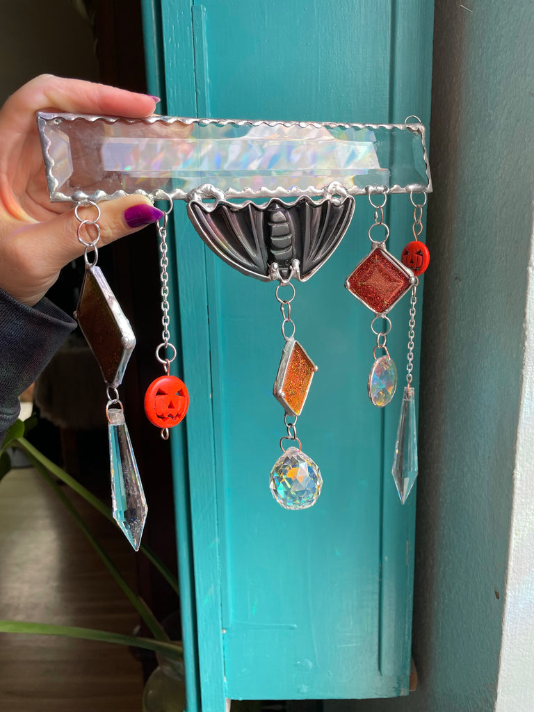 Halloween Window Sun Catcher - It’s Freakin Bats
