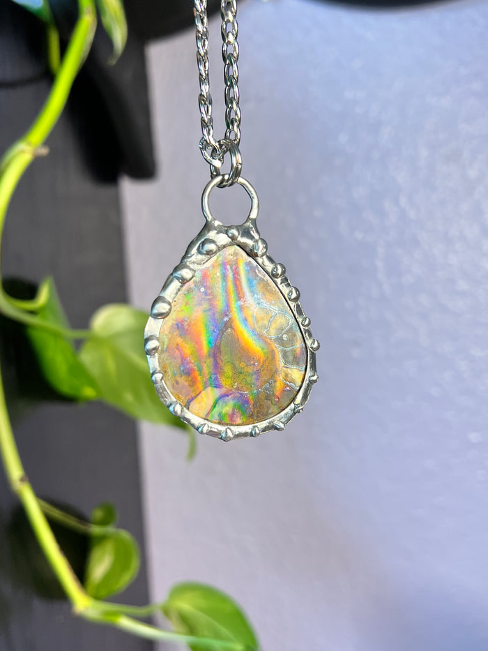 Holographic Ammonite amulet no.2