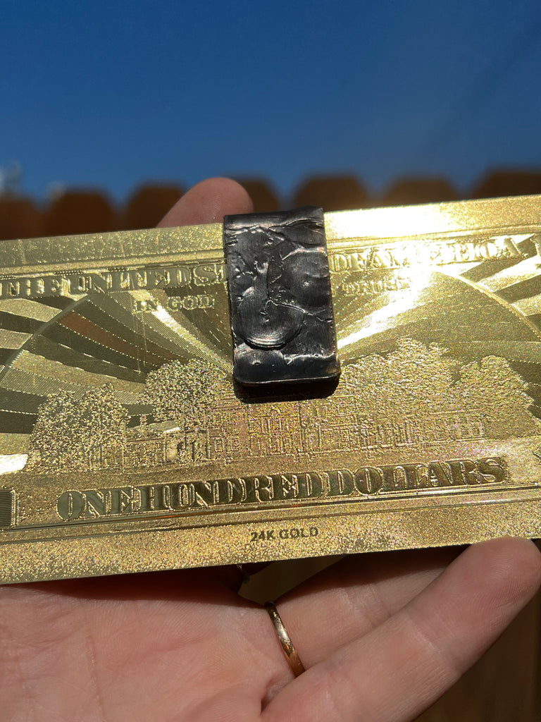 Faceted Smoky Citrine Money Clip no.3