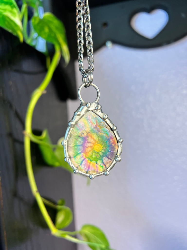 Holographic Ammonite amulet no.1