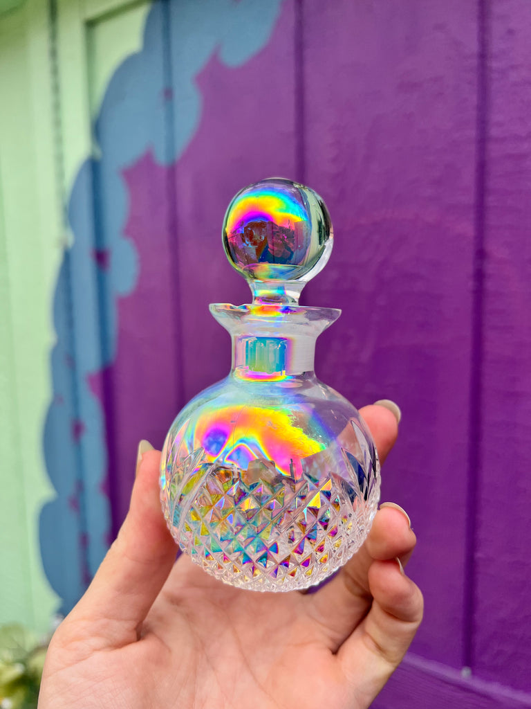 Aurafied Vintage glass Perfume Bottle