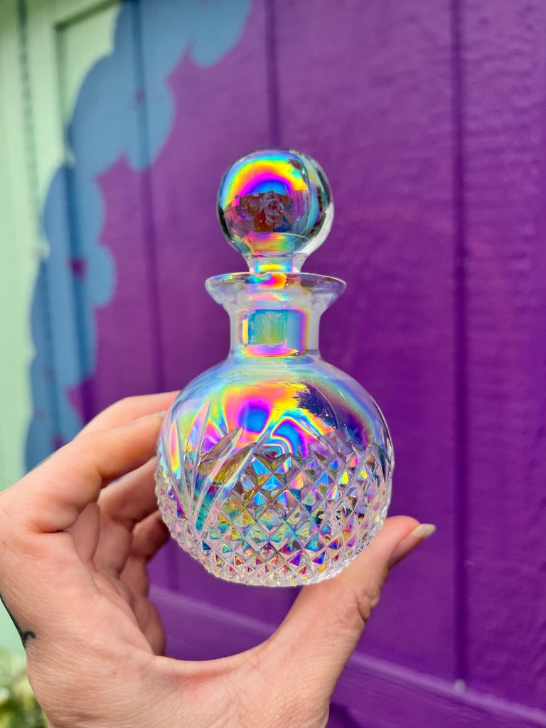Aurafied Vintage glass Perfume Bottle