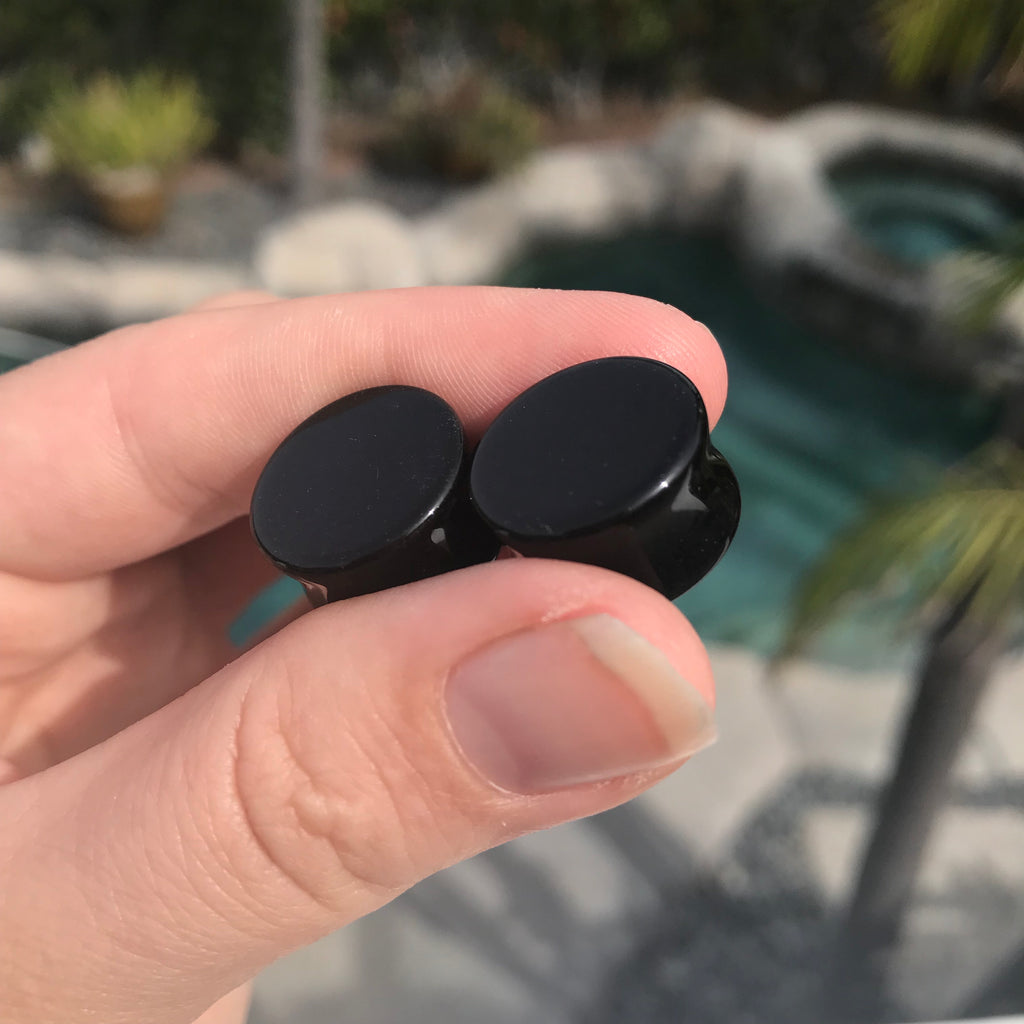 Obsidian Flared Gauges