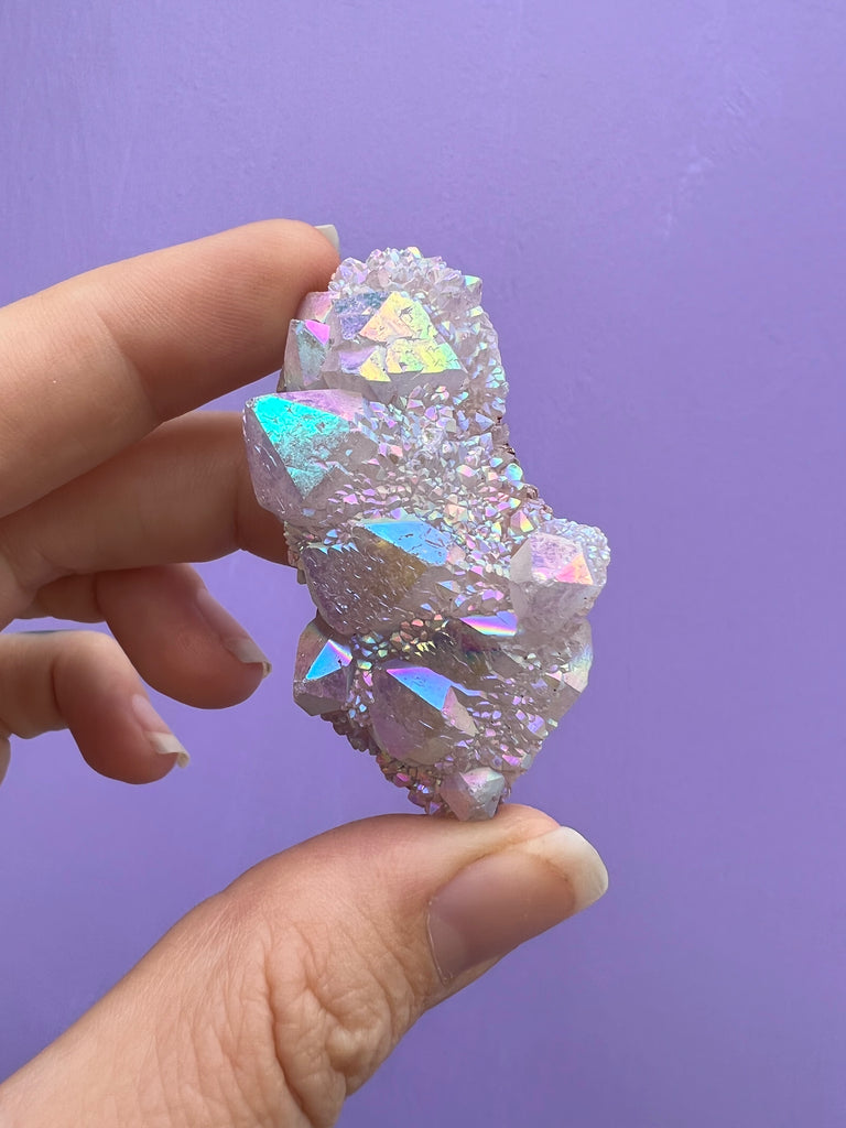 Aura Spirit Quartz cluster no.2