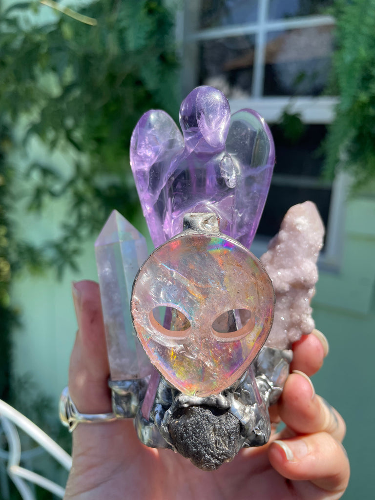 Angels And Aliens sculpture