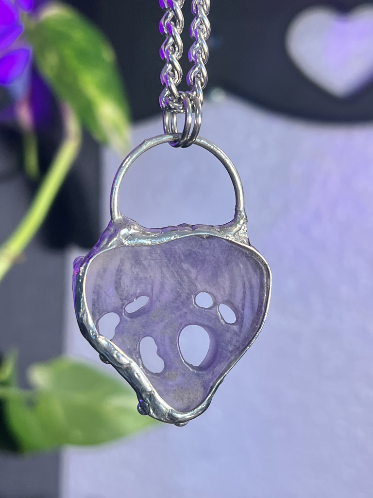 Fluorite Dragon Amulet