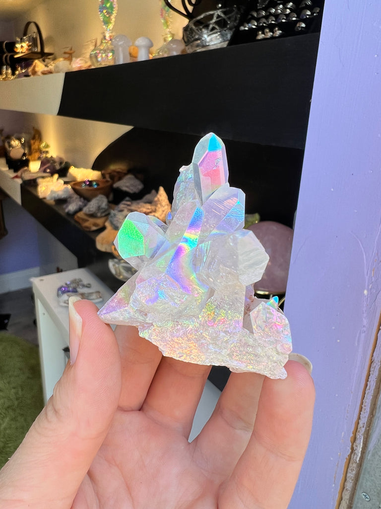 Aura Quartz Cluster