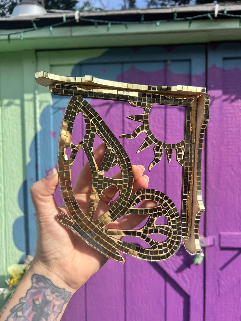 Disco Butterfly Corner wall/window hang