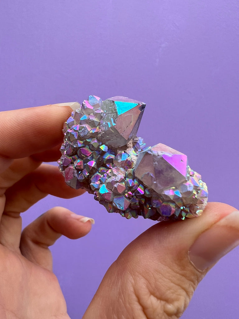 Aura Spirit Quartz cluster no.6