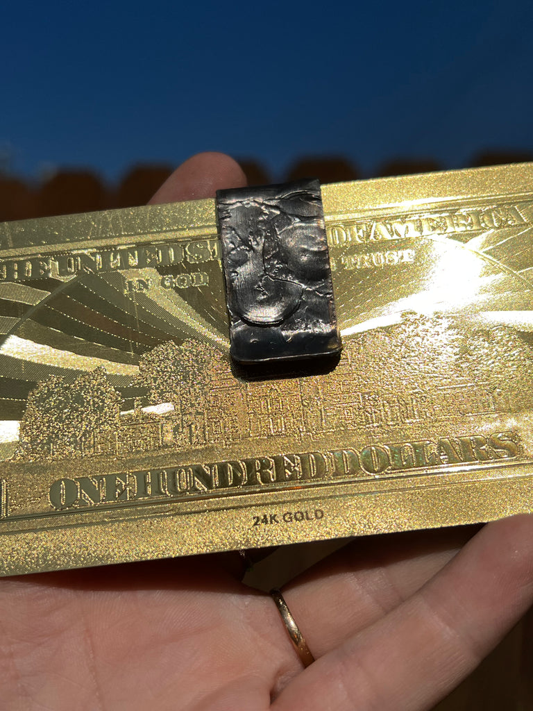 Faceted Smoky Citrine Money Clip no.3