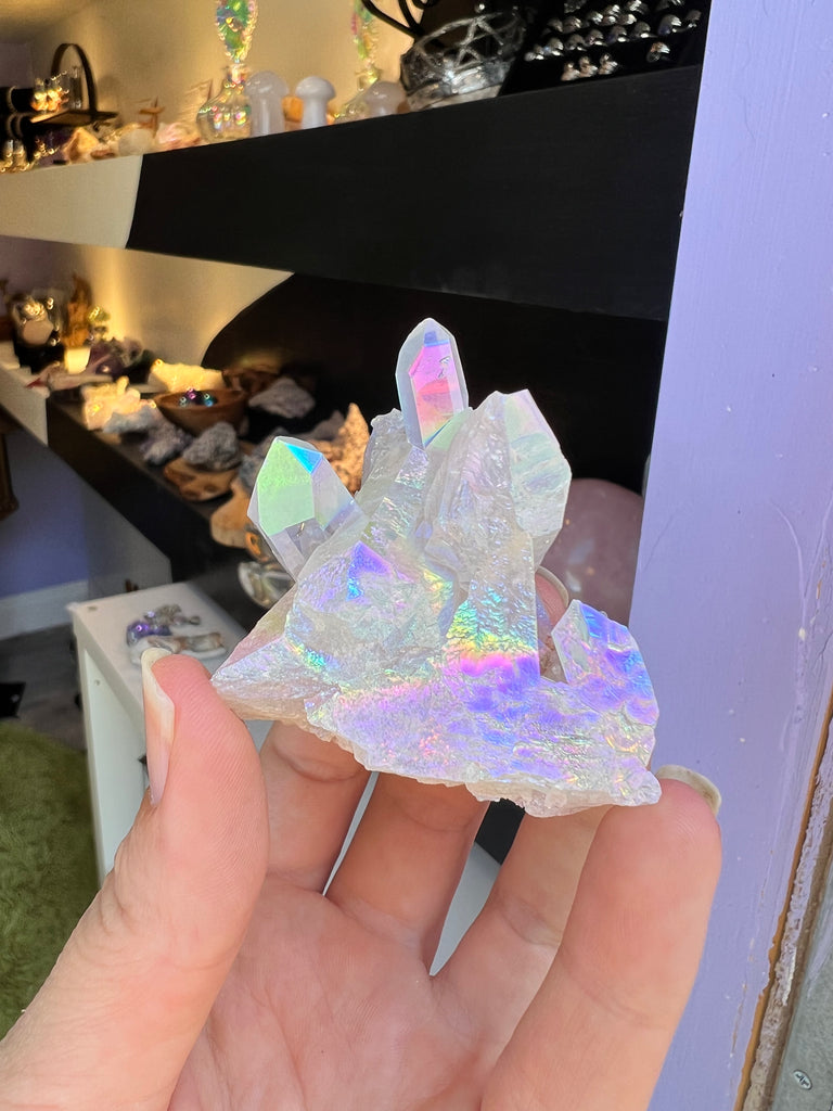 Aura Quartz Cluster