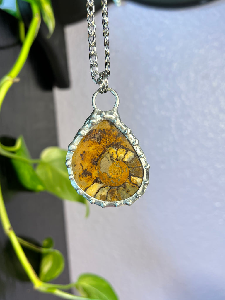 Holographic Ammonite amulet no.2